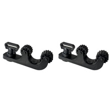 2X Extended Kayak Paddle Holder Kayak Track Mounting Accessories Kayak Paddle Holder for Standard Paddles