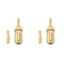 2X Adaptador de Gas Refrigerado por Agua, Conector Rápido para Soplete de Soldadura TIG o Enchufe de Soplete de Soldadura MIG M6 Amarillo