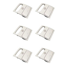 6X Couverture de Lampes de Lecture sur Toit Avant de Voiture, Garniture de Boîtier de Lunettes pour Ranger Everest Bt50 2012-2019