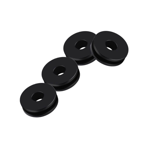 4 POM Windshield Bushings for Harley Road King
