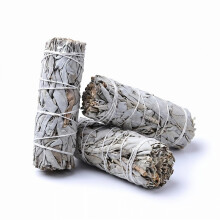 Earth Light White Sage Smudge Sticks – 3 Pack Natural Dried Bundles for Cleansing & Meditation | Ethically Sourced Incense for Energy Healing, Mindf