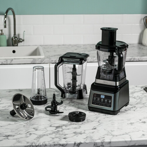 Ninja Ninja 3-in-1 Food Processor & Blender with 5 Automatic Programs: Blend 1