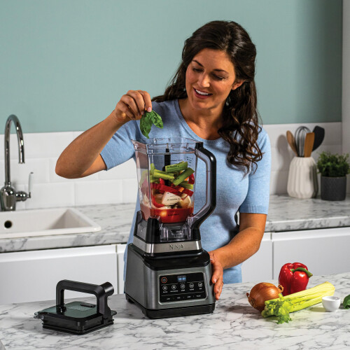 Ninja Ninja 3-in-1 Food Processor & Blender with 5 Automatic Programs: Blend, Max Blen 2
