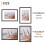 upsimples 3 Pack A3 Frame, Picture Frames, Versatile Photo Frame, Black A3 3