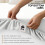 Utopia Bedding Fitted Sheet Double (2 Pack), White 6
