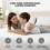 Utopia Bedding Fitted Sheet Double (2 Pack), White 3