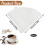 Coffee Filter Papers 140 Pcs White Compatible with Size 02 Filter Papers Compatible with Dripper Coffee Makers 2