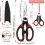 Magnificent Kitchen Scissor - Heavy Duty Scissors for Kitchen Use with 4