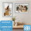 A4 Photo Frame, Grey Picture Frame, 1 Pack, 21cm x 29.7cm, A4 Frame 3