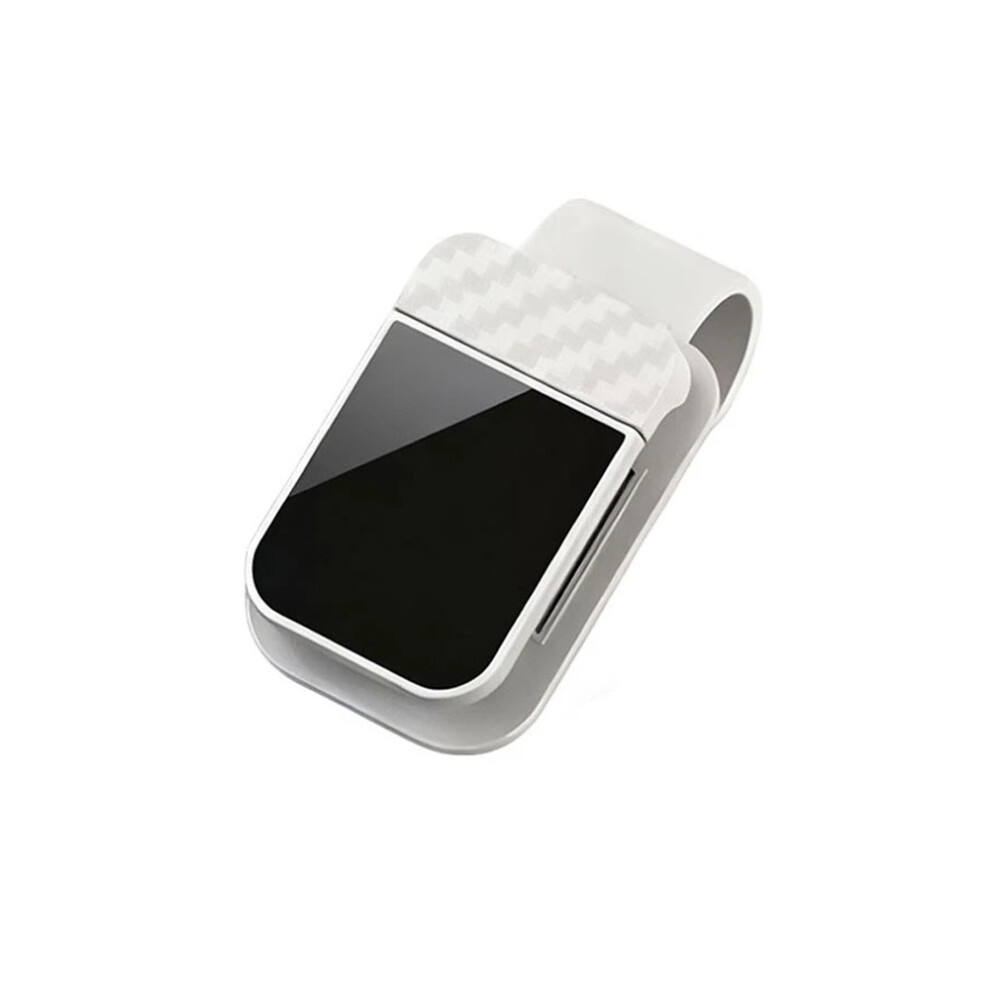 (Beige) Magnetic Glasses Clip Holder Universal For Car Sun Visor Sunglasses Holder Clip Beige 6951617014192