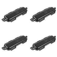 40Pcs Optical Fiber Protection Box Drop Cable Rotection Box FTTH SC Adapter Type Waterproof Protected Box