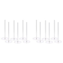 Donut Stand 12 Pack,Acrylic Bagel Stand,Donut Display Stand for Dessert Table,Bagel Display Tower for Birthday, Wedding