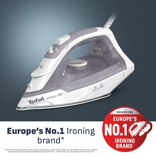 Tefal Tefal Virtuo 30 Steam Iron with Ceramic Soleplate 1