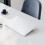 ODK 100x48 cm Desk, Computer Desk for Home Office, White 4