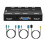 2X KVM  -Compatible+VGA 4K 1080P KVM  with -Compatible Port for 2 Hosts Sharing Mouse Keyboad 3