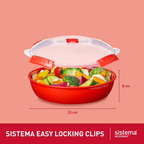 Sistema Sistema Round Microwave Container - 1.3 L 1