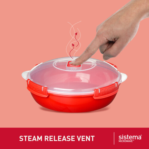 Sistema Sistema Round Microwave Container - 1.3 L 2