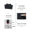 Multipurpose Silicone Kitchen Worktop Mat, Extra Thick(2mm) Non-Slip, Heat-Proof, Large Protector Mat, Black, 60x40cm 6