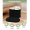 Bonlife Small Ottoman Storage Stool, Folding Boucle Footstool with Lid,41cm 3