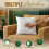 Utopia Bedding Cushion Inserts 2 Pack, 40 x 40 cm, Sofa Cushions 10
