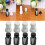 Wedding Party  and Groom Bubble Bottle 4 Sets (96Pcs) 4