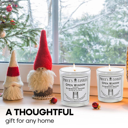 Price's - Open Window Jar Candle - Odour Eliminating Candle 2