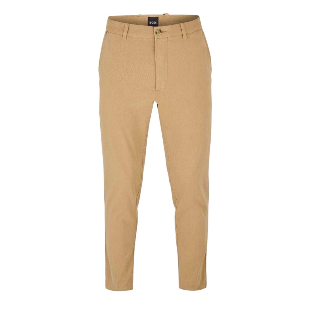 Hugo Boss (34R, Medium Beige) Mens Kaiton Slim Chinos Cream,Multicoloured