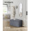 Songmics SONGMICS Storage Ottoman - Foldable Small Ottoman Foot Rest 3
