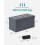 Songmics SONGMICS Storage Ottoman - Foldable Small Ottoman Foot Rest 6