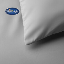 Silentnight Supersoft Duvet Set - Cosy & Comfortable Delicate Touch - Luxurious Easy Care Microfibre with Button Fastening - Stylish & Modern Duvet Q