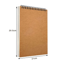 A4 Sketch Books Sketch Pads Hard Back Cover A4 Spiral Bound Sketch Pad