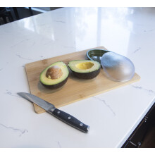 Joie Fresh Pod Avocado Storage Container – Keeps Leftover Avocados Fresh with Snap-On Lid, BPA-Free & Dishwasher Safe, Green