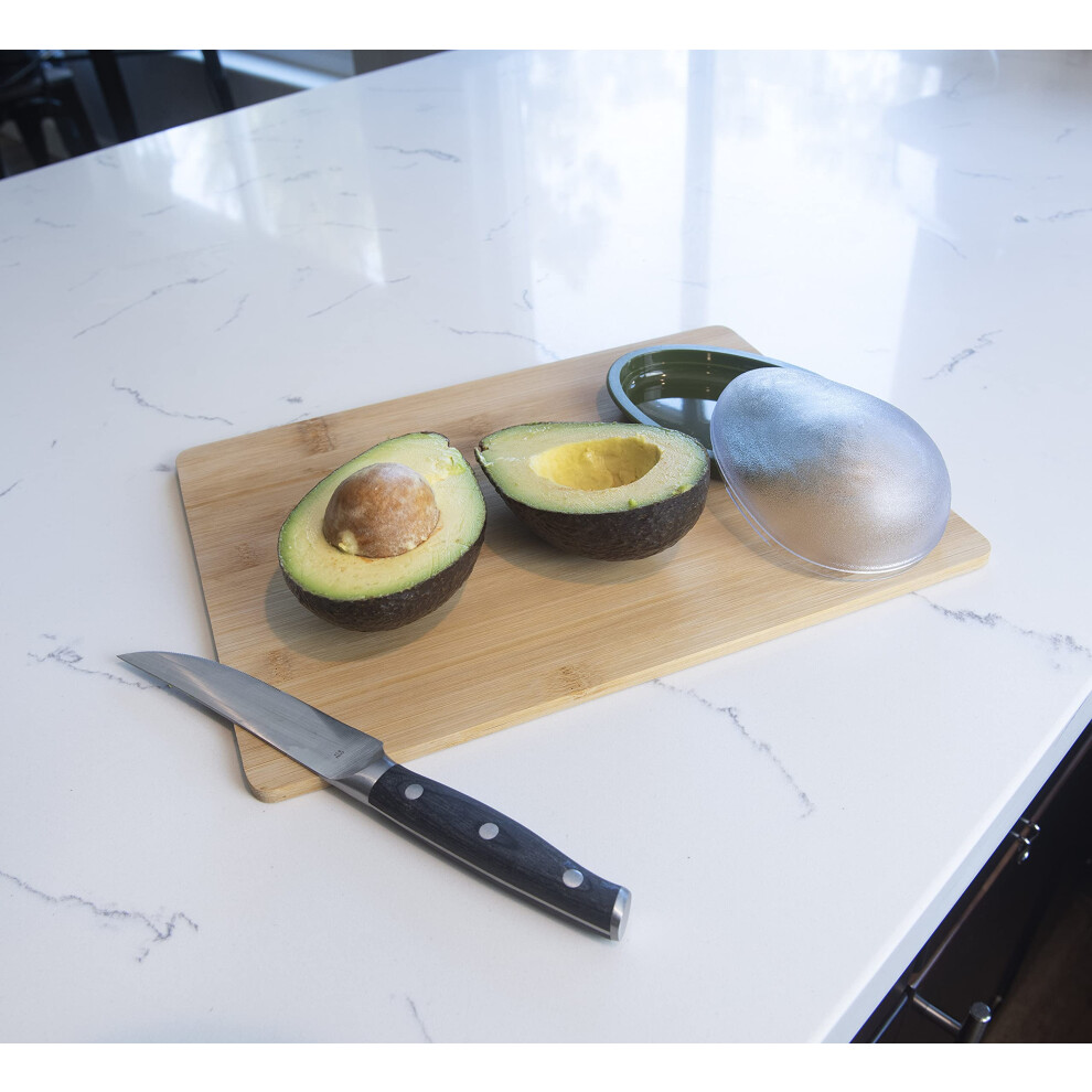 Joie Fresh Pod Avocado Storage Container – Keeps Leftover Avocados Fresh With Snap-On Lid, Bpa-Free & Dishwasher Safe, Green