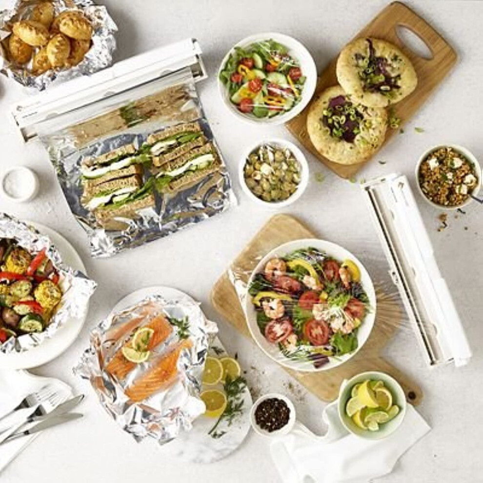 Photos - Other Furniture Lakeland Wrapmaster Foil & Cling Dispenser - Safe & Easy Dispenser with Conceal 