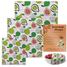 (Style D) Reusable Beeswax Wrap Eco-Friendly Beeswax Food Wraps Zero Waste Bread Sandwich Food Wrap Organic Plastic-Free Food Storage