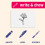 50 Sheets, A3 300gsm Card Thick Art Paper - White 6