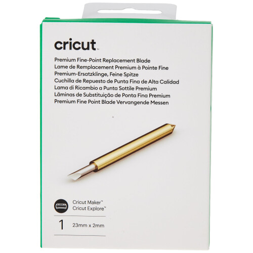 Cricut 2007300 Premium Fine-Point Blade, Metal, One Size 2