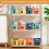 HapiLeap Storage Boxes With Lids, Stackable Plastic Storage Baskets for Shelves Kitchen Bathroom Playroom Classroom Office Nursery, 24.5x 17.5 x16cm, 2