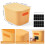 HapiLeap Storage Boxes With Lids, Stackable Plastic Storage Baskets for Shelves Kitchen Bathroom Playroom Classroom Office Nursery, 24.5x 17.5 x16cm, 4