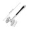 Aliglow Meat Tenderizer Hammer Tool Mallet Pounder for Kitchen Tenderizing Steak Beef Poultry 2