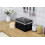 Swan Swan SWKA1010BN Bread Bin, Metal, Black (Retro) 2