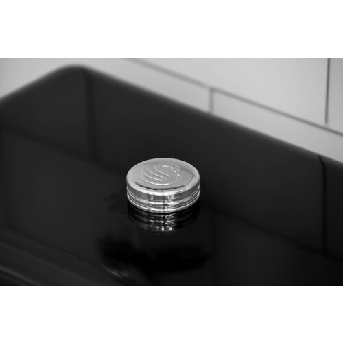Swan Swan SWKA1010BN Bread Bin, Metal, Black (Retro) 2