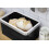 Swan Swan SWKA1010BN Bread Bin, Metal, Black (Retro) 5