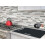 Multipurpose Silicone Kitchen Worktop Mat, Extra Thick(2mm) Non-Slip, Heat-Proof, Large Protector Mat, Black, 60x40cm 2