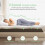 Doubleslee Memory Foam Mattress, 5FT King Mattress, Medium, 150x200x20cm 3