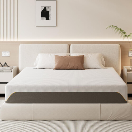 Doubleslee Memory Foam Mattress, 3FT Single Mattress, Medium, 90x190x15cm 1