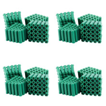 Viti di Montaggio Tassello In Plastica Antiscivolo Verde 6 mm 400 Pezzi