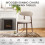 COLAMY Modern Dining Chairs Set with Wooden Legs 3