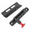 2X Quick Release Fire-Extinguisher Mount Bracket Adjustable Bar for ATV UTV Extinguisher Holder Compatible with RZR 800 6