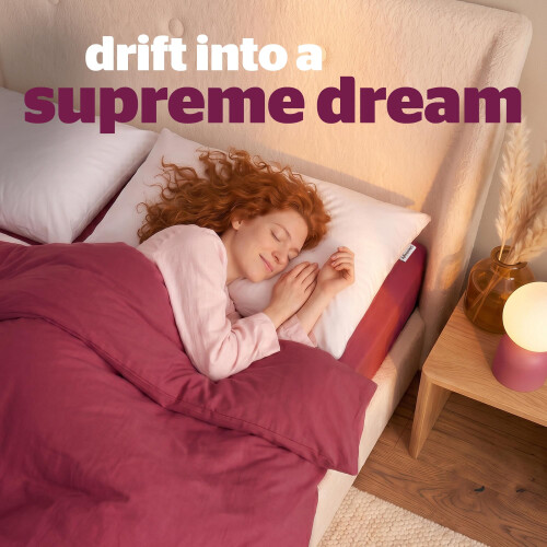 Silentnight Silentnight Dream Supreme Pillows 2 Pack  CloudLike Comfort for Front Back